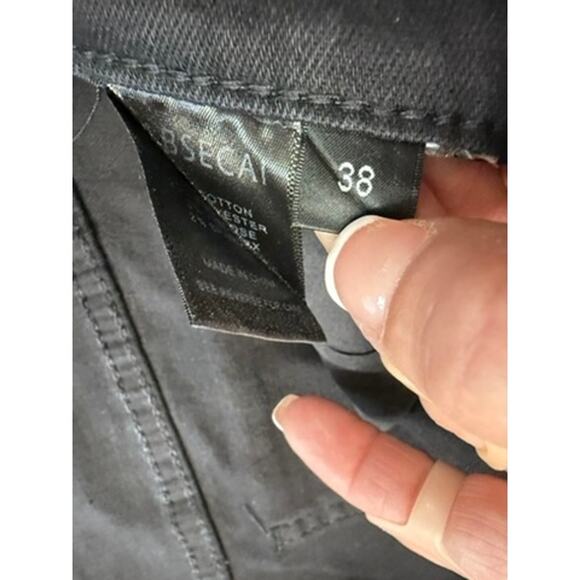 NWT!! "ABSECAI" SZ 38 Distressed Straight Leg/Skinny Jean Skateboarder Stretch - Picture 11 of 15